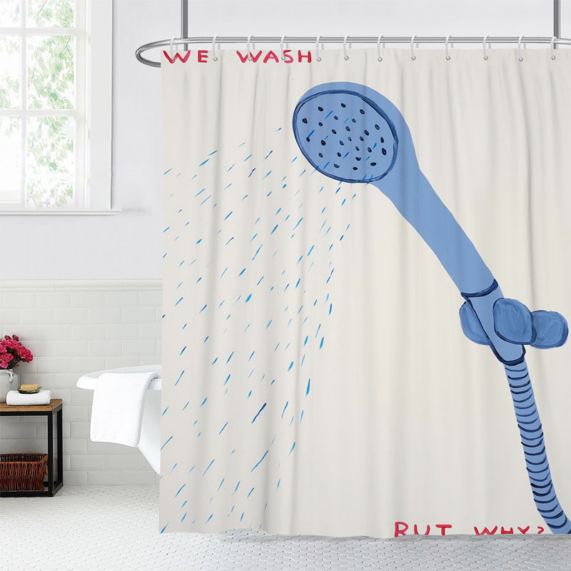 Rideau de douche en polyester