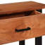110cm Solid Wood Top Console Table