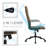 Linen Task Chair with Headrest-940998790
