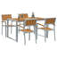 Rectangular 5 - Piece 4 - Person 180Cm L Outdoor Table Set-922499760