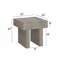 Table basse 3Pc et 2 tables de bout style contemporain