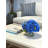 Real Touch Hydrangea Floral Arrangement in a Glass Vase-1618609666