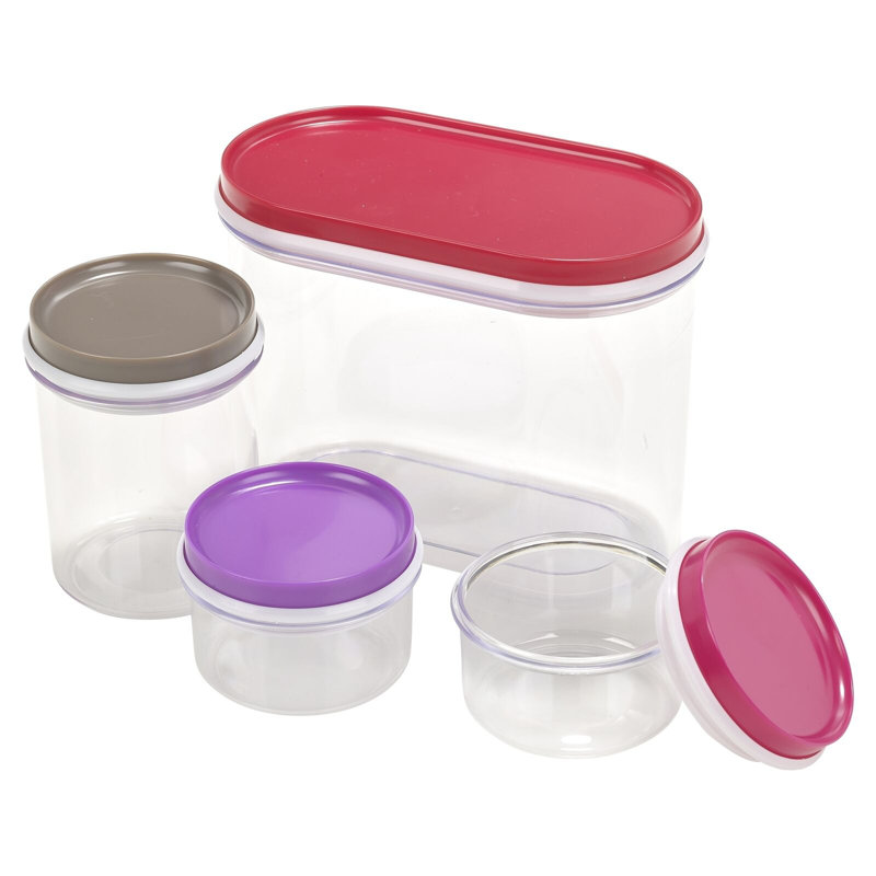 Edvin 4 Container Food Storage Set