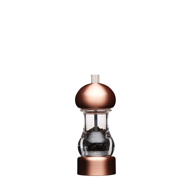 MasterClass 14.5cm Copper Effect Filled Capstan Pepper Mill