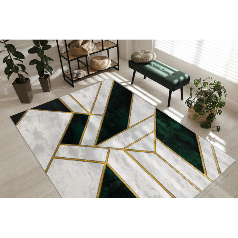Rifton Geometric Area Rug, Rectangle 120 x 170cm