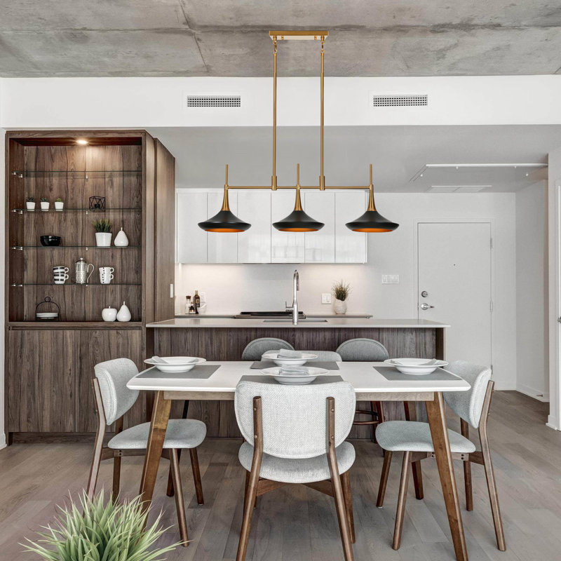 Justyce 3 - Light Kitchen Island Pendant