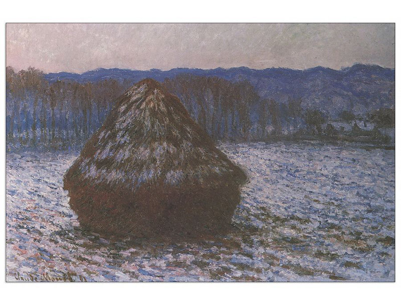 Claude Monet - Wrapped Canvas Painting, 60cm H x 90cm W x 1.8cm D