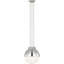 Cavill 12" Pendant with Hood and White Glass-262642770