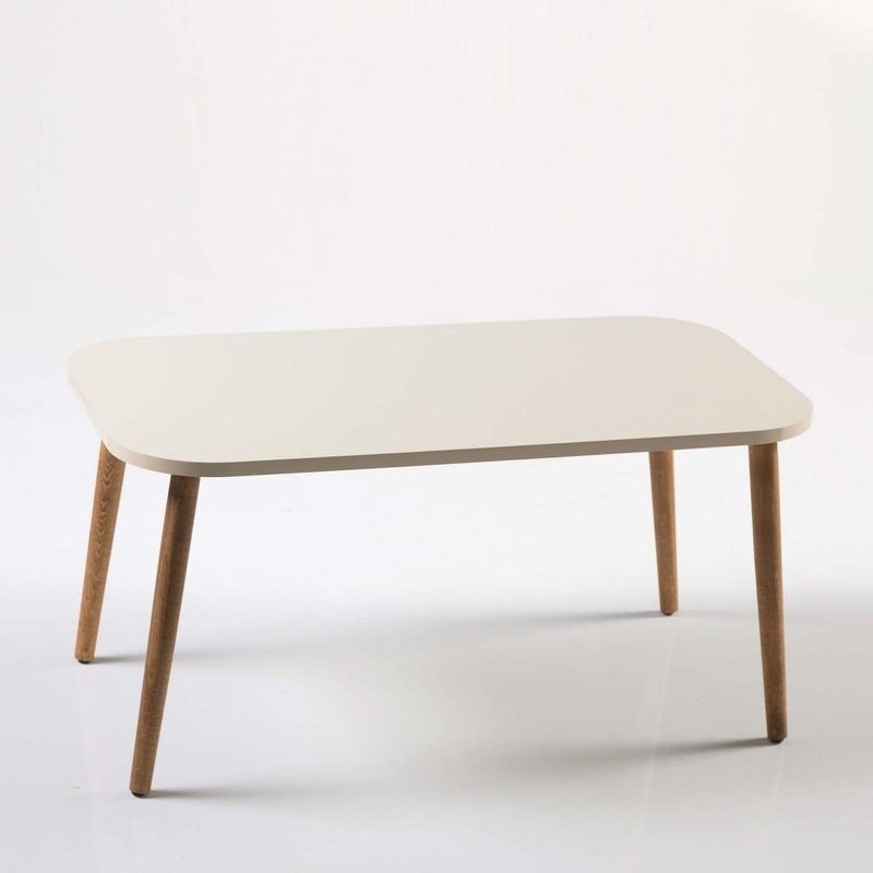 Tommy Four Leg Coffee Table, White