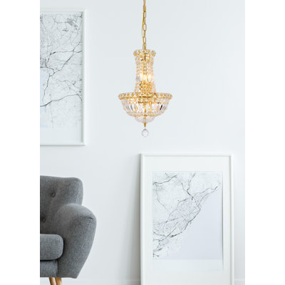 Lustre empire unique à 6 lumières Stinnett