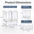 3-Pack Acrylic Baby Bottle Storage Organizer, Stackable Clear Drawer Container for Countertop, Vanity, Bathroom, Cabinet & Pantry, 2M1L