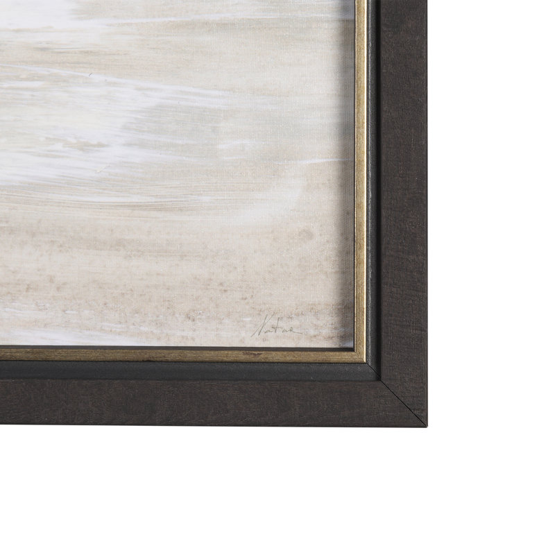 Cloudy Day a Hand Embelished Textured Framed Art Print, 22.5" H x 29.5" W, Rainy Day Inspiration III