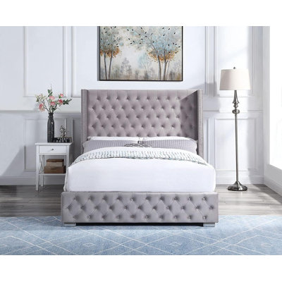 Lorradaile Upholstered Ottoman Storage Bed with Mattress