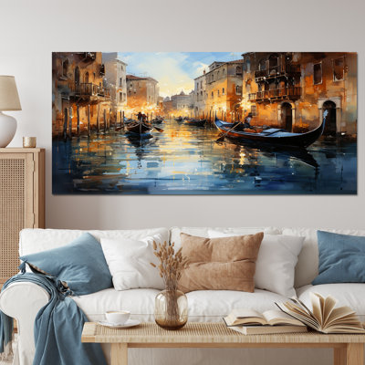 Italy Venetian Reflections I - Italy Canvas Print