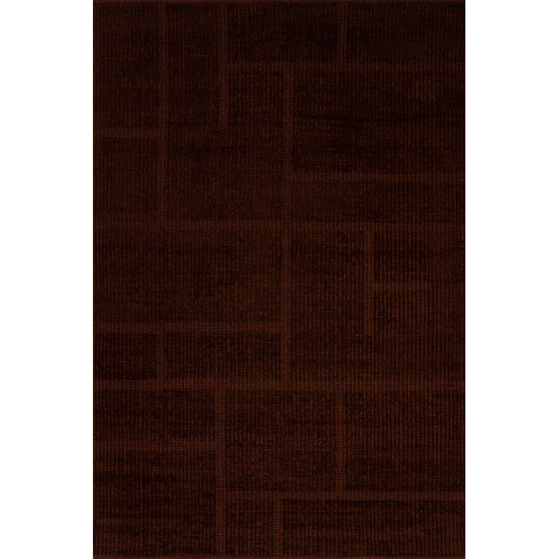  Tapis bohème abstrait Cerisse, Rectangle de 5 pi x 8 pi