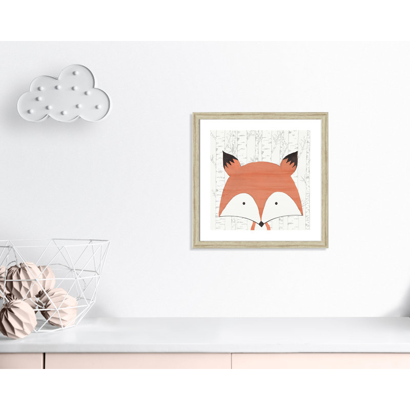 Art encadré juvénile, H 22,5 po x l 22,5 po x P 0,6 po, Beige Flat Framed