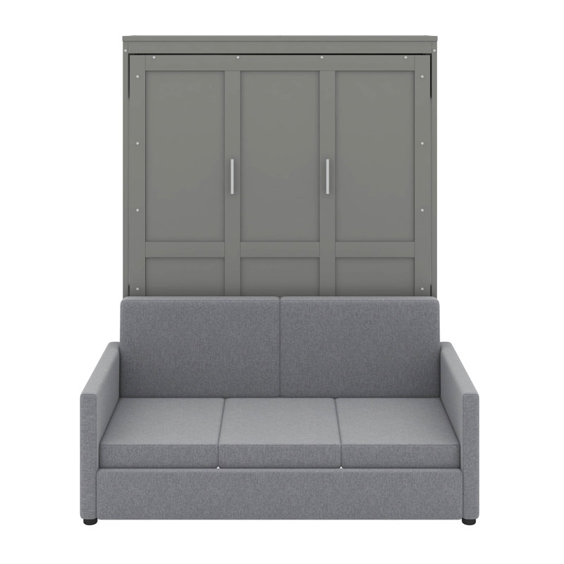 Grand lit escamotable avec coussin