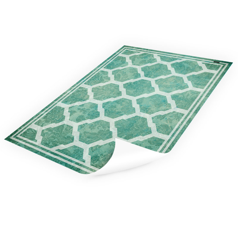 Dimmick Non-Slip Geometric Doormat, 65 x 85 cm