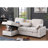 116" Pull-Out Sofa Bed