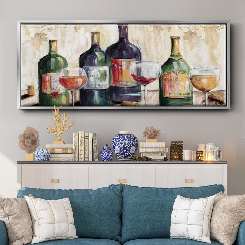 The Dinner Party- Framed Canvas