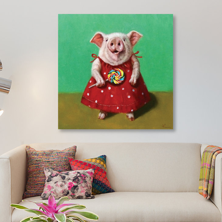 Lucia Heffernan - Wrapped Canvas Print, 66.04 cm H x 66.04 cm W x 3.175 cm D