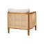 Chaise avec accoudoirs de patio Kirkby