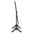 Dunne Black Cheval Mirror