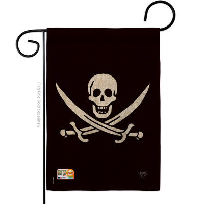 Drapeau de jardin Kircher Calico Jack Rackham Pirate