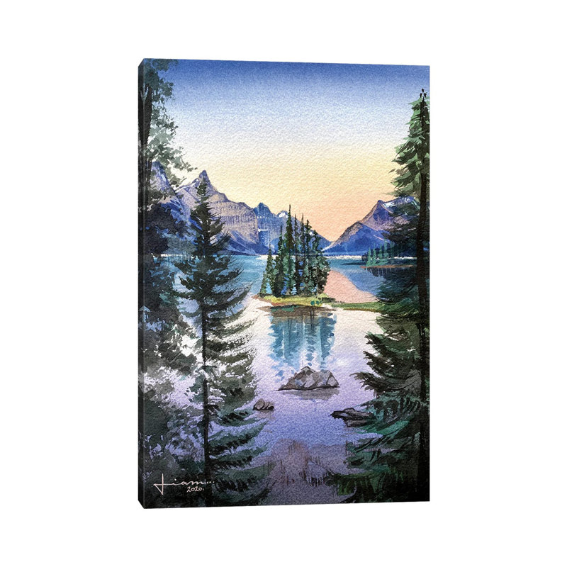 Pine 1 Piece Wrapped Canvas Wall Art, 66.04 cm H x 45.72 cm W x 3.175 cm D