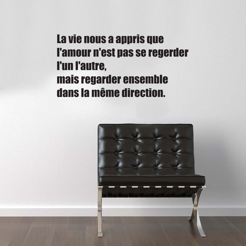 Text & Numbers Wall Decal