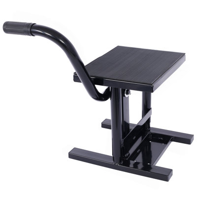 Motorcycle Dirt Bike Stands And Lifts Jack Stand Steel Lift 11"-16.5" Adjustable Height 330 LBS Load Capacity Heavy Duty Steel