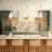 14" White Rustic Hemp Rope Pendant Light, 1-Light Metal Hanging Lamp with Hand-Woven Shade for Kitchen Island-992056842