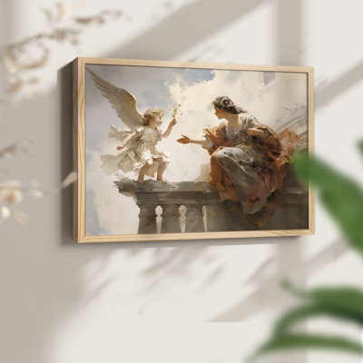 Angels From Above-XXXVI - Reproduction encadrée - Restickable