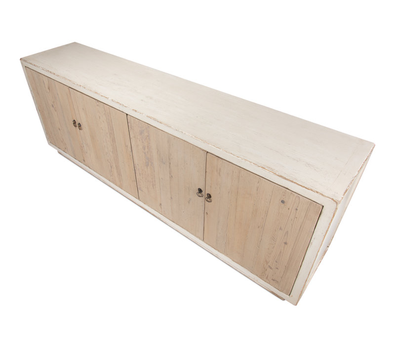Dereck 94'' W Solid Wood Sideboard