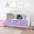 Kids Bookcase With Collapsible Fabric Drawers-1224021021