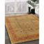 Tapis oriental jaune / brun Pattinson-2063669721