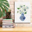 «Floral Chinoiserie 1 Cobalt» par Danhui Nai, art mural sur toile-1281450402
