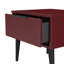 Solvay 45cm W Manufactured Wood Bedside Table-620361671