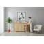 Armoire de rangement Farmhouse Kitchen - Armoire murale avec tiroirs, café, refroidisseur à vin | Idée de cadeau