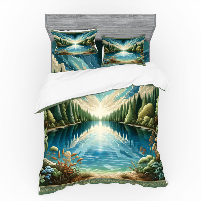 Polyester Duvet Cover, Queen Duvet Cover + 3 Additional Pieces