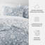 Quilt Set- Lightweight - All Season Quilted Coverlet - Textured Floral-105628168-105628170