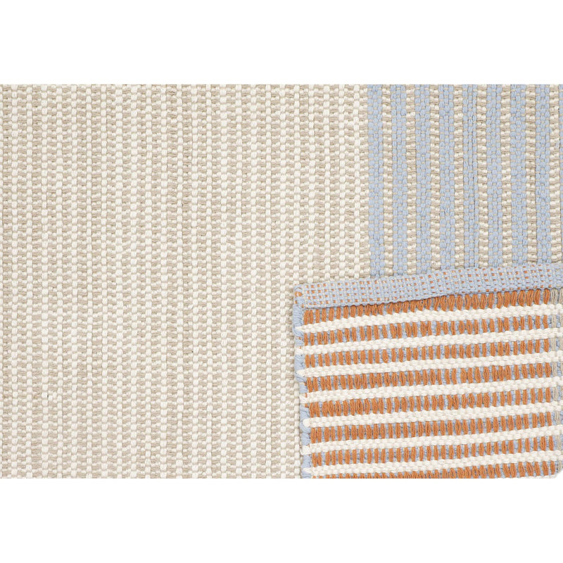 Wainscott Rug Flatweave Cotton Indoor Rug, Rectangle 5' x 8'