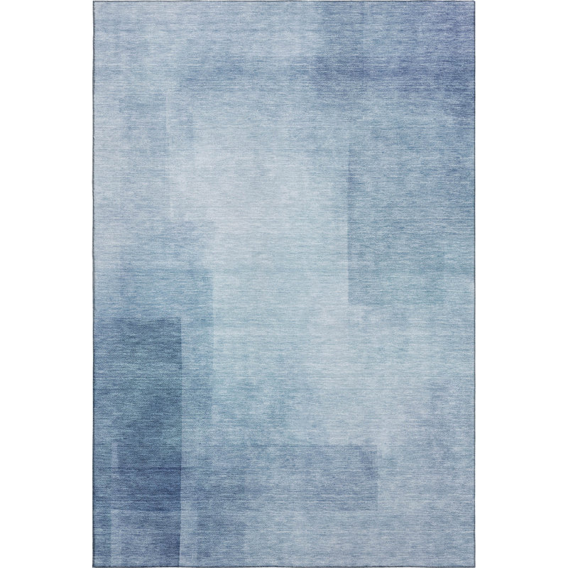 Premium Machine Washable Alijah AMF1243 Geometric Rug, Rectangle 9' x 12'