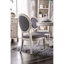 Ensemble de 2 chaises transitionnelles et d'appoint en tissu