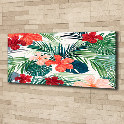 Tropical Flowers - Print