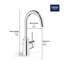 CONCETTO 1H 1-LEVER HDLE LAV-39243810