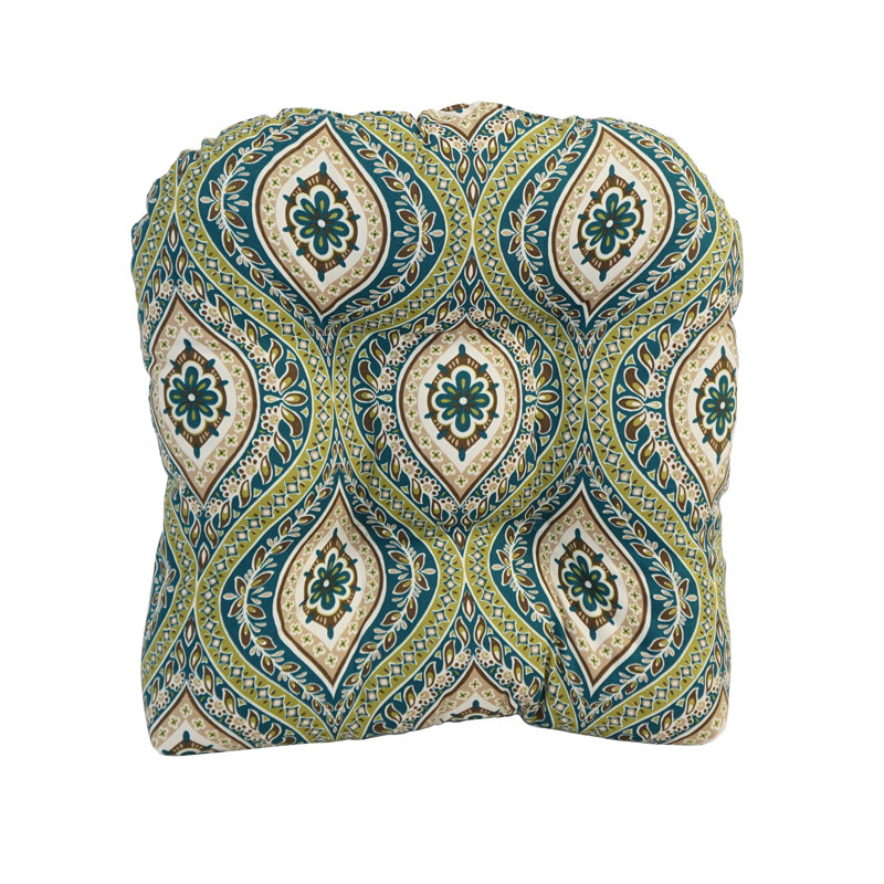 Coussin de chaise de salle à manger capitonné intérieur / extérieur