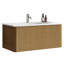 Meuble-lavabo flottant mural 36 po avec lavabo pour salle de bain moderne 36 po pré-assemblé-1176418658