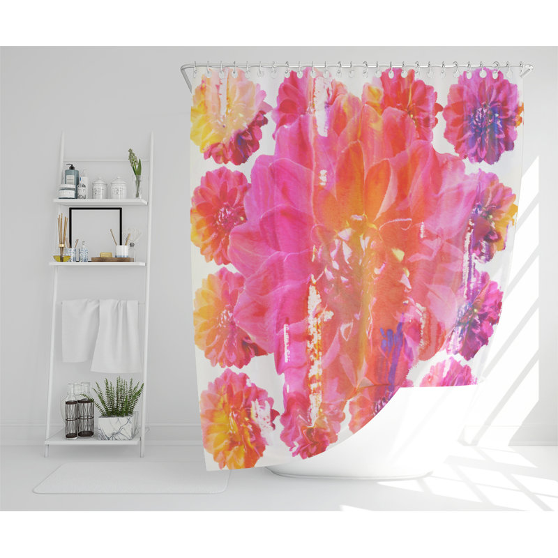 Dimcho Polyester Shower Curtain Set