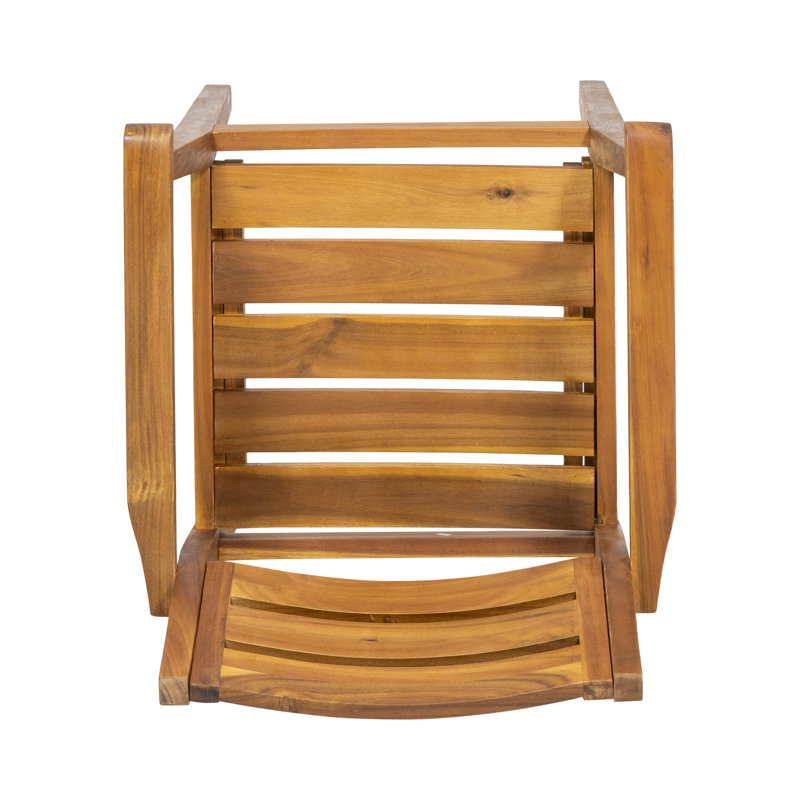 Ensemble de 2 chaises de salle à manger STAMFORD, Teak